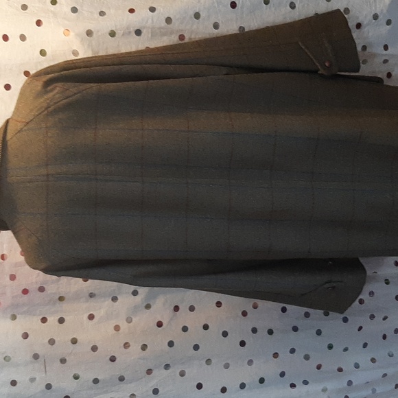 Vintage DAKS London Women's Wool Barn Coat Size L - Picture 4 of 7